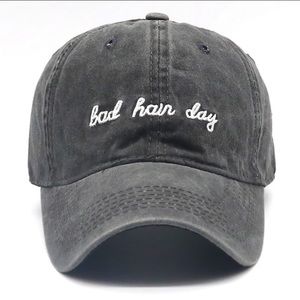 Denim Gray Bad Hair Day Hat